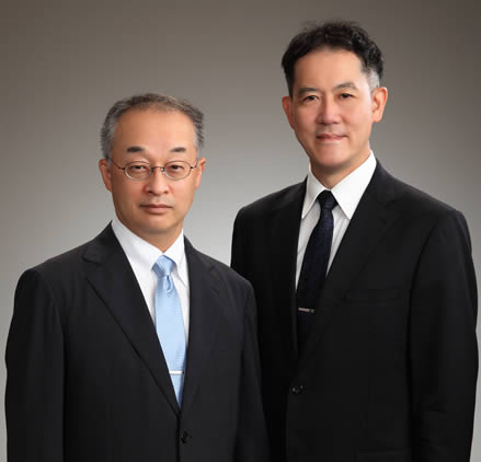 代表取締役社長 谷口 弘幸・代表取締役副社長 豊田 憲太郎